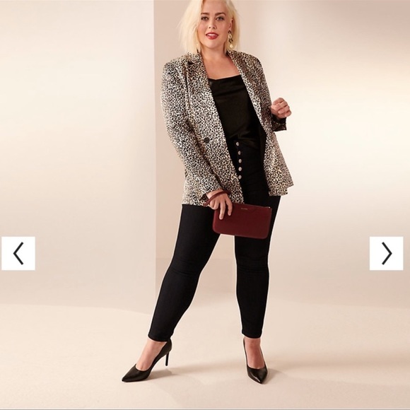 NWT Nine West Double Boxy Blazer | size XS - Picture 5 of 7